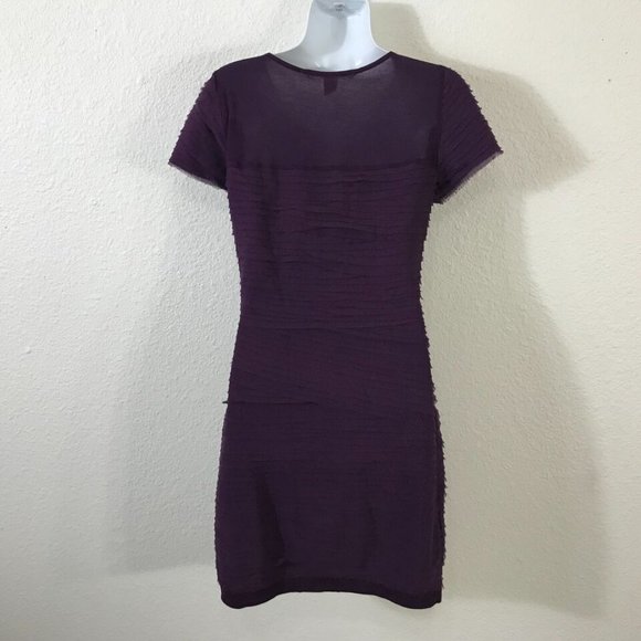 DVF Purple Noelle Dress - Picture 2 of 10